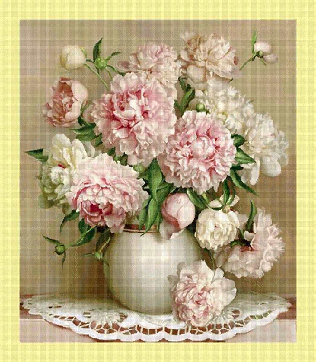 пионы - предпросмотр