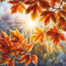 Схема вышивки «Осень»