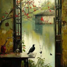 Схема вышивки «Спокойствие»