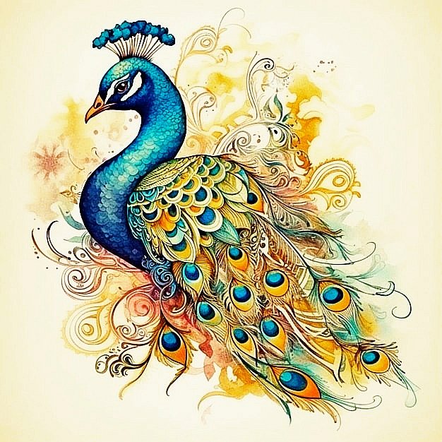 №2817631 - павлин - оригинал