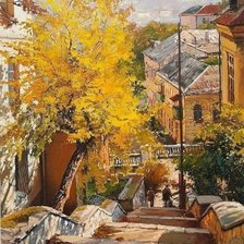 Схема вышивки «Солнечная осень»