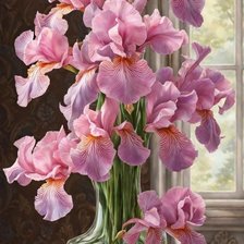 Схема вышивки «Цветы»