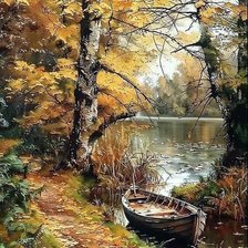 Схема вышивки «Осенние мотивы»