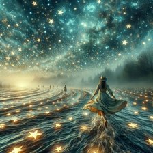 Схема вышивки «Млечный путь»