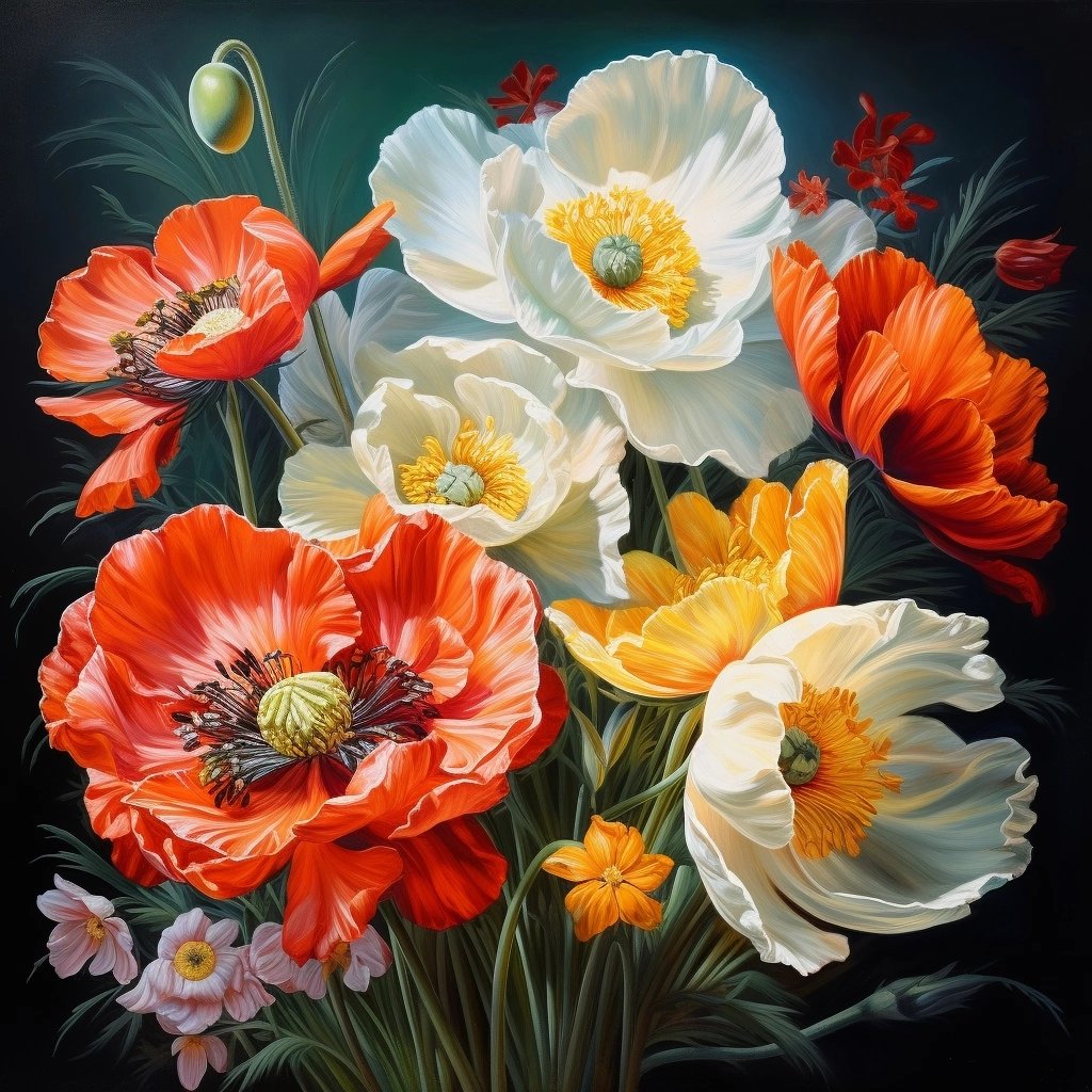 Цветы - оригинал