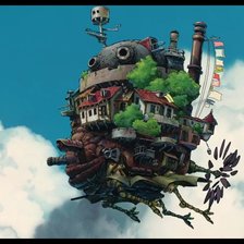 Схема вышивки «ходячий замок»