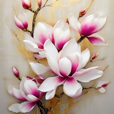 Схема вышивки «Цветы»