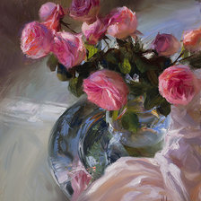 Схема вышивки «Волегов_розы_картина»