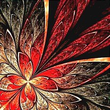 Схема вышивки «Фрактал»