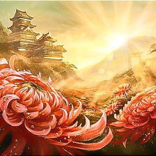 Схема вышивки «Рассвет (ДМС)»