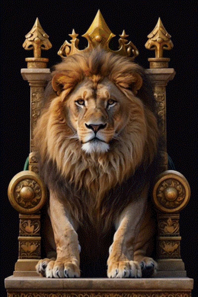 Царь зверей 🦁 - лев 🦁 - предпросмотр