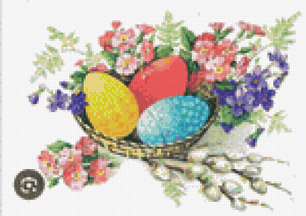 пасхальная корзинка 4 - предпросмотр