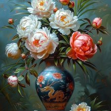 Схема вышивки «Цветы»