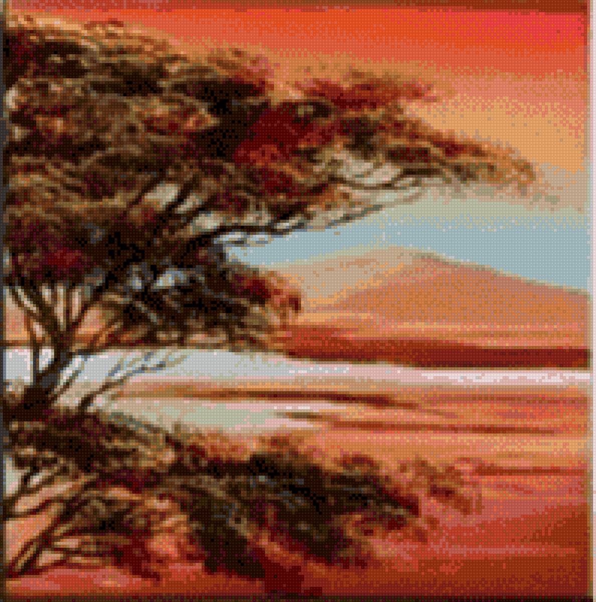 модульная картина Африка ч 4 - африка - предпросмотр