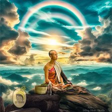 Схема вышивки «Thích minh tuệ 3»