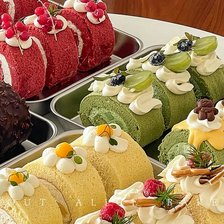 Схема вышивки «Фруктовые рулеты»