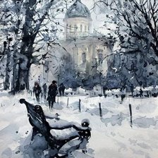 Зимний храм. Александр Мельник