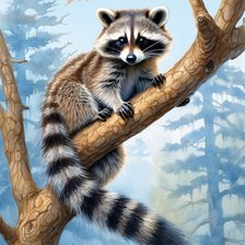 Схема вышивки «Енотик»