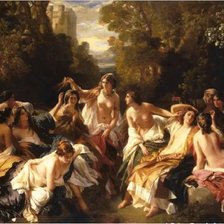 Девчули природа