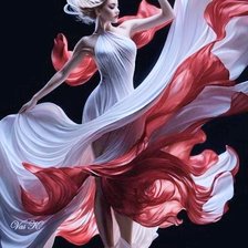 Схема вышивки «Лёд и пламя»