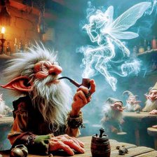 Схема вышивки «Магия дыма»