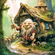 Схема вышивки «Лесовик»