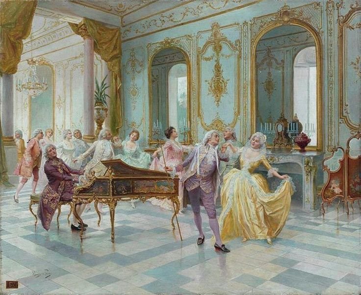 №2826486 - бал, артуро риччи - оригинал