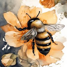 Схема вышивки «Полосатик»