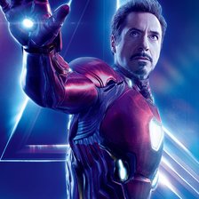 Схема вышивки «Железный человек»