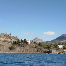 Схема вышивки «Море»