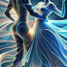 Схема вышивки «Танец»