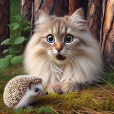 Схема вышивки «Это кто?!»