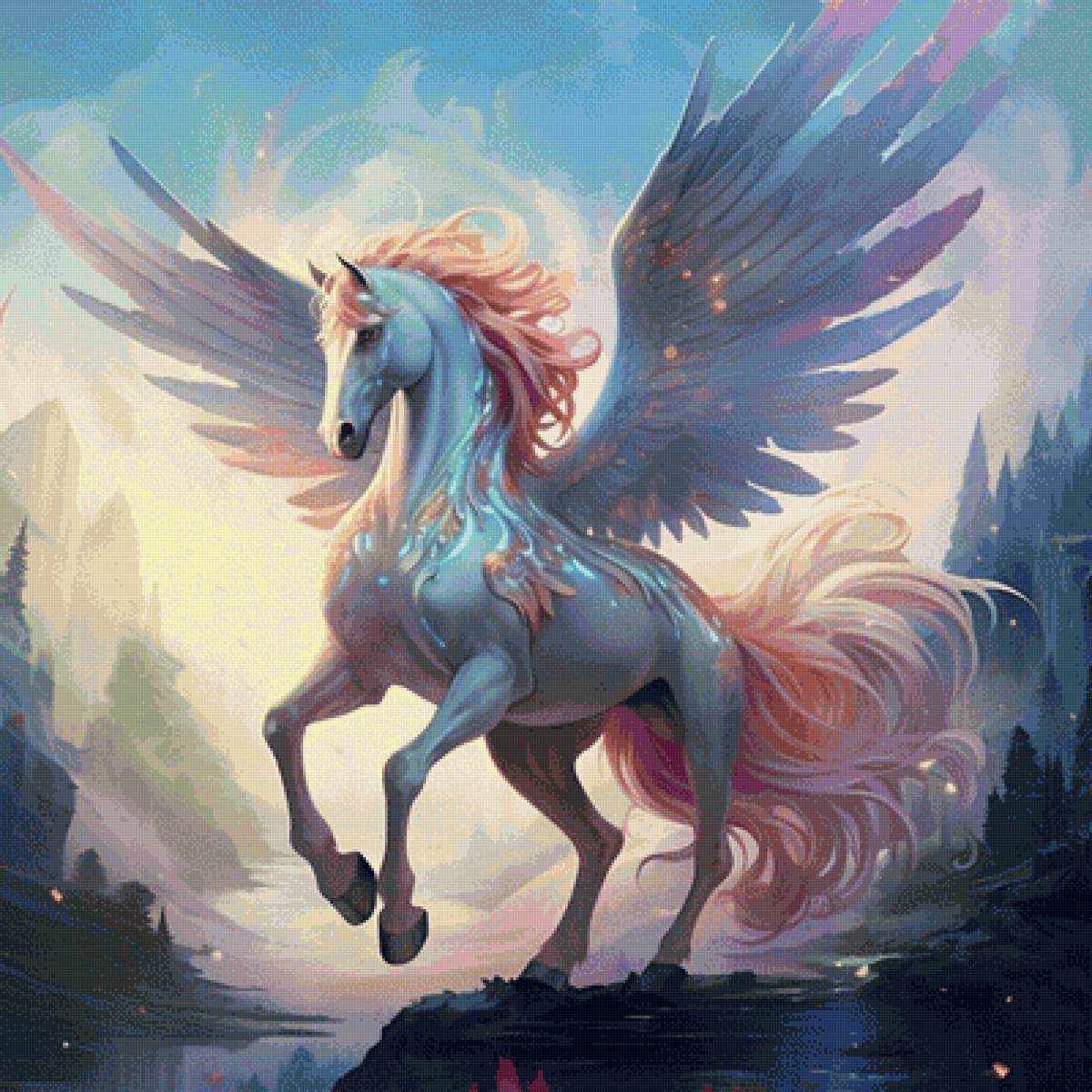 Пегас - пегас, конь - предпросмотр