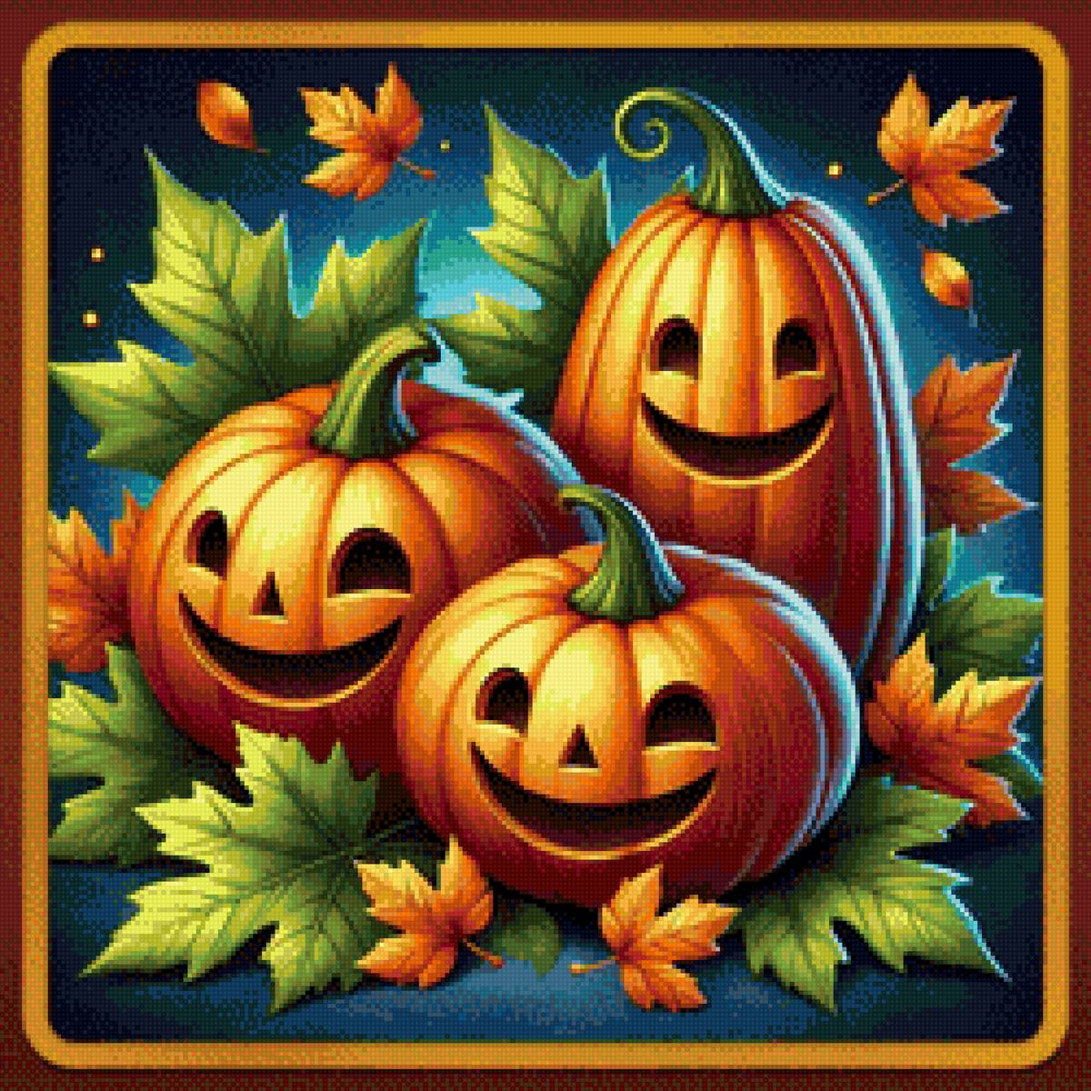 Хэллоуин - тыква, праздник - предпросмотр