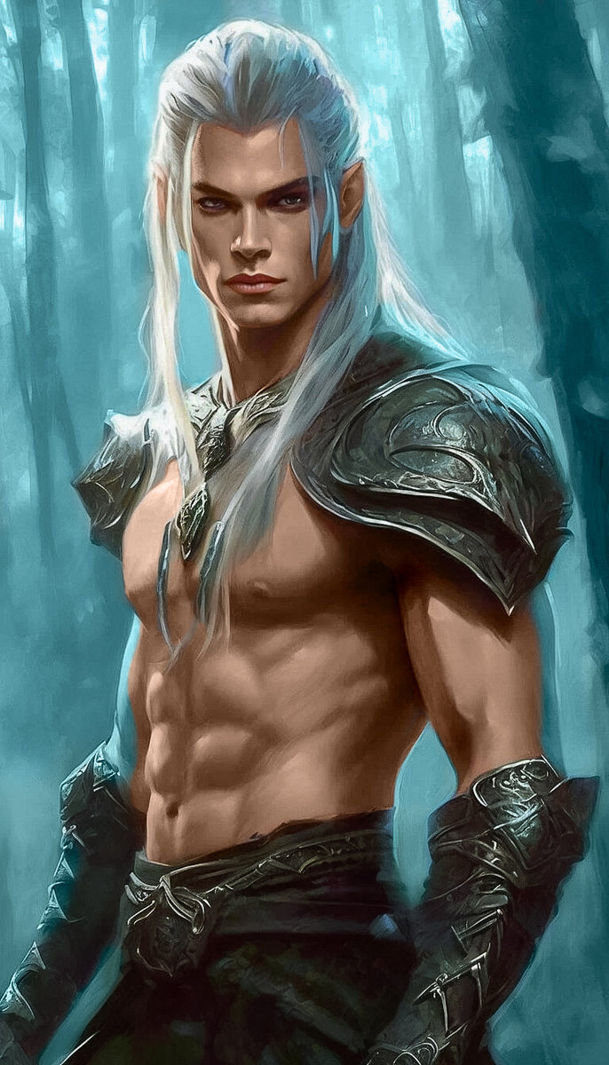 В лесу - эльф, фольклор, игры, книги, фэнтези, сказка - оригинал