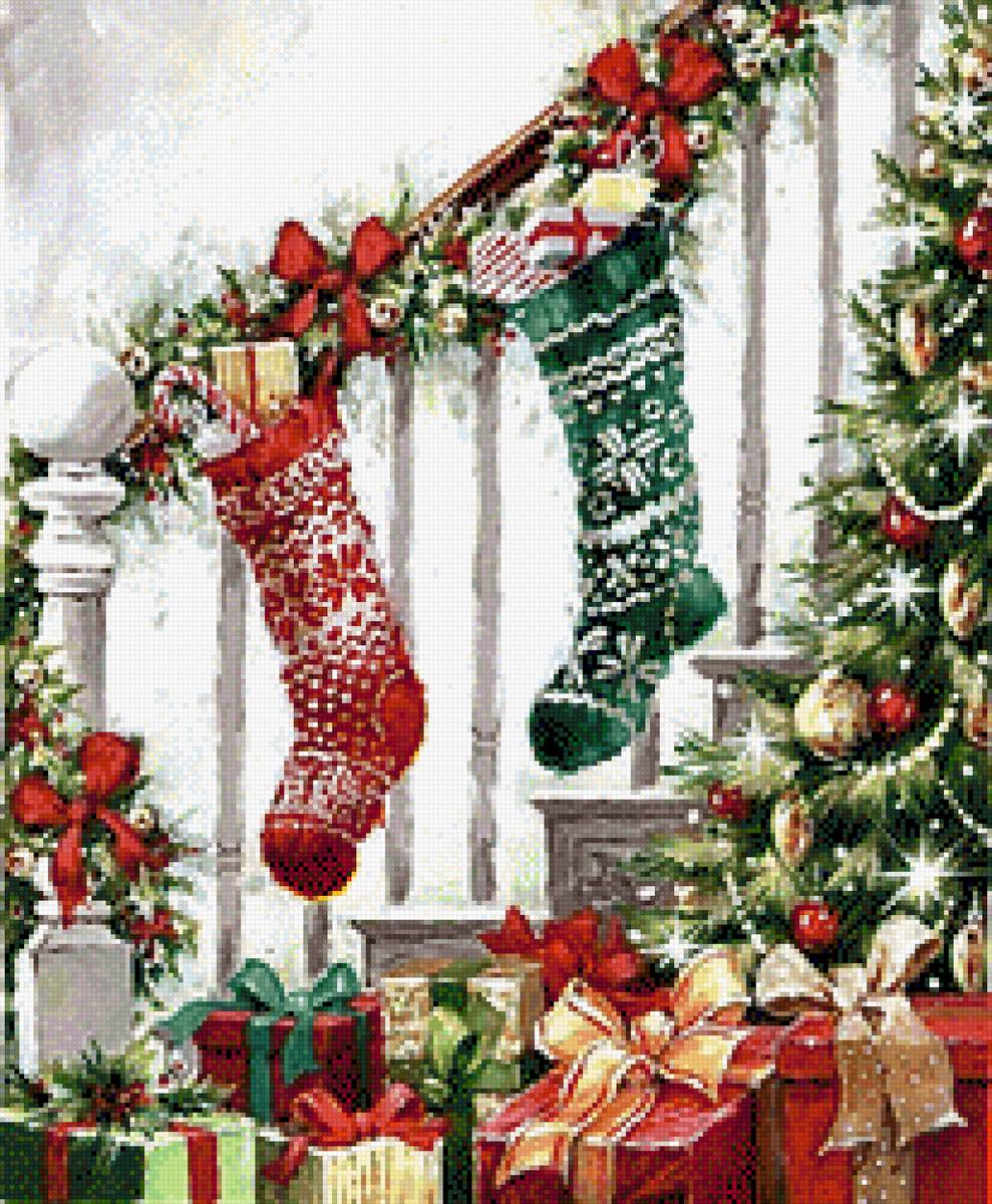 Vớ Noel - #noel - предпросмотр