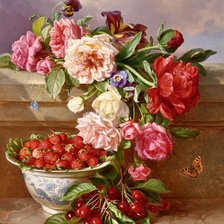 Схема вышивки «Tĩnh Vật»