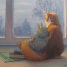 Схема вышивки «ДОМОВОЙ И ВСЕ-ВСЕ-ВСЕ»