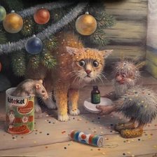 Схема вышивки «ДОМОВОЙ И ВСЕ-ВСЕ-ВСЕ»