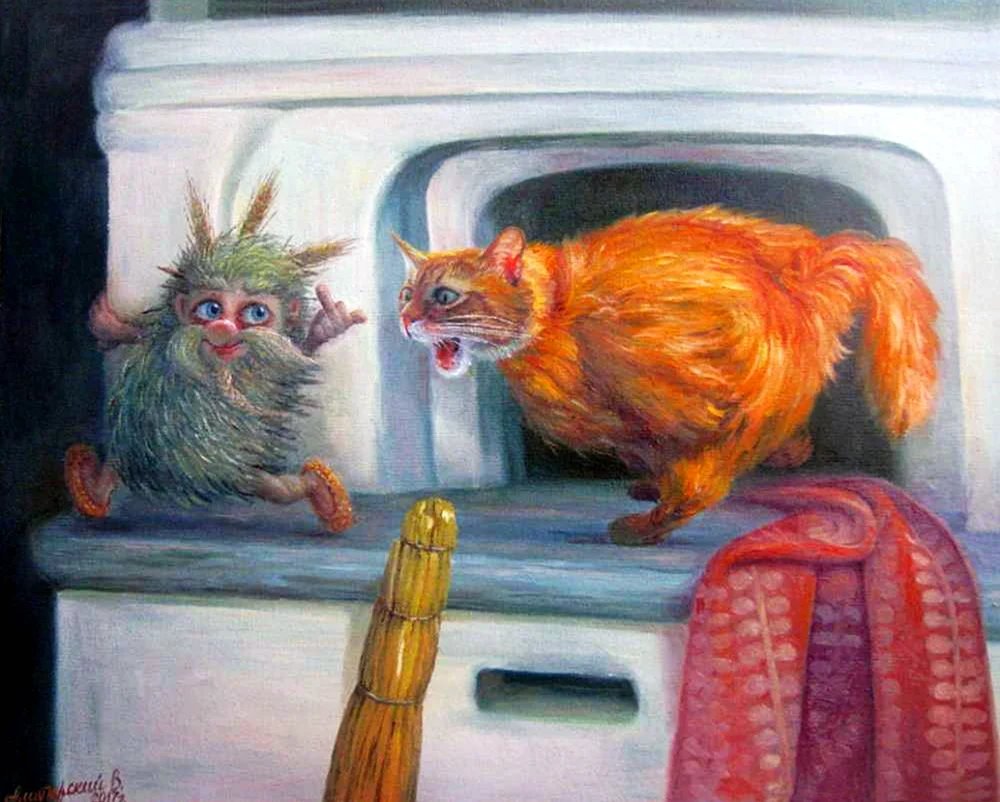 ДОМОВОЙ И ВСЕ-ВСЕ-ВСЕ - сказка - оригинал