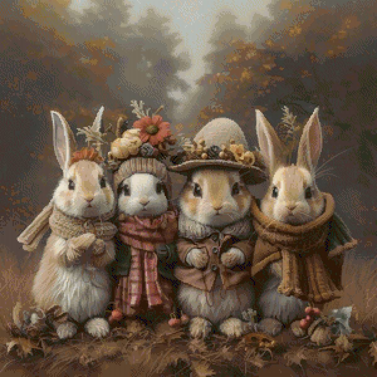 Fall Bunnies - предпросмотр