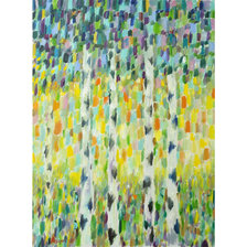 Схема вышивки «Березы»