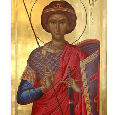 Схема вышивки «Святой Георгий»