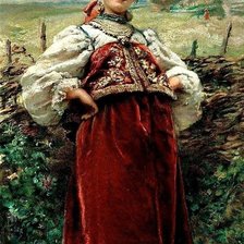 Схема вышивки «Русская красота 9»