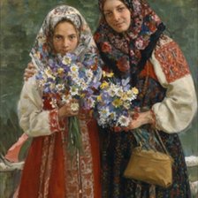 Схема вышивки «Русская красота 14»