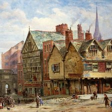 Схема вышивки «старая Англия»