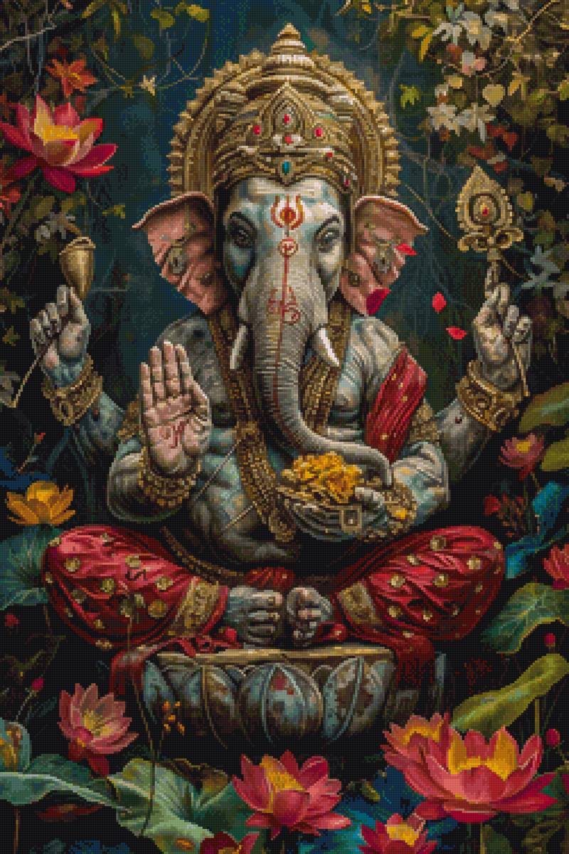 Ганеша - благополучие, ганеша, ганапати, мудрость, индуизм, бог - предпросмотр