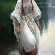 Схема вышивки «Русская красота 16»