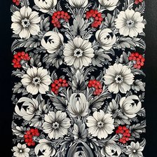 Схема вышивки «панно»