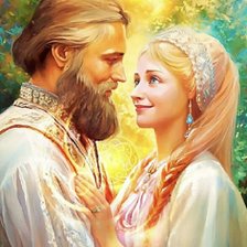 Схема вышивки «Русская красота 23»